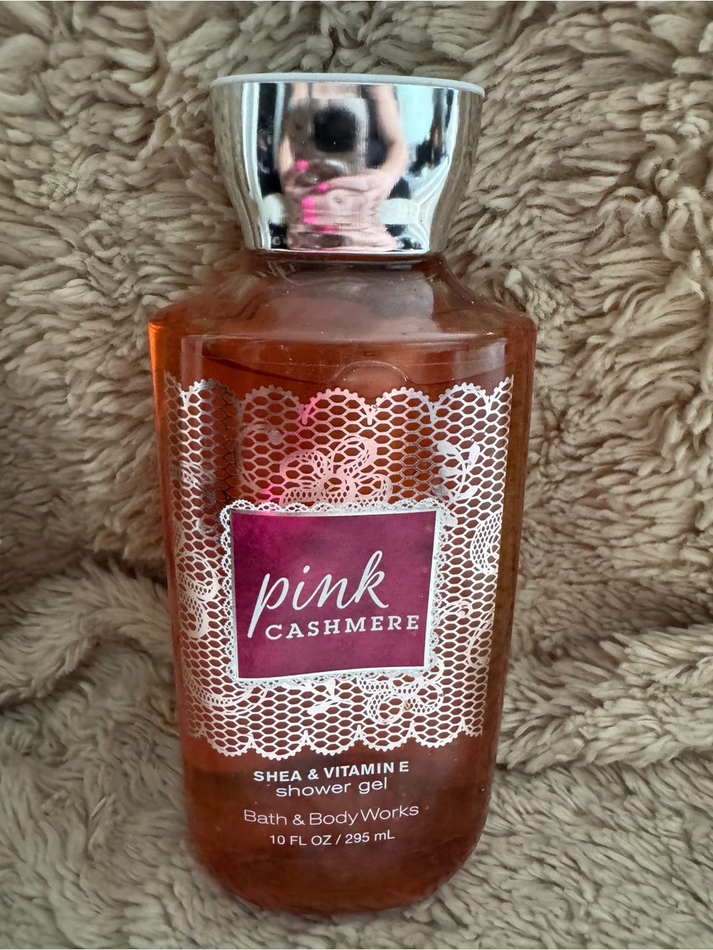 Bath & Body Works Pink Cashmere Shower Gel - Pink and Silver
